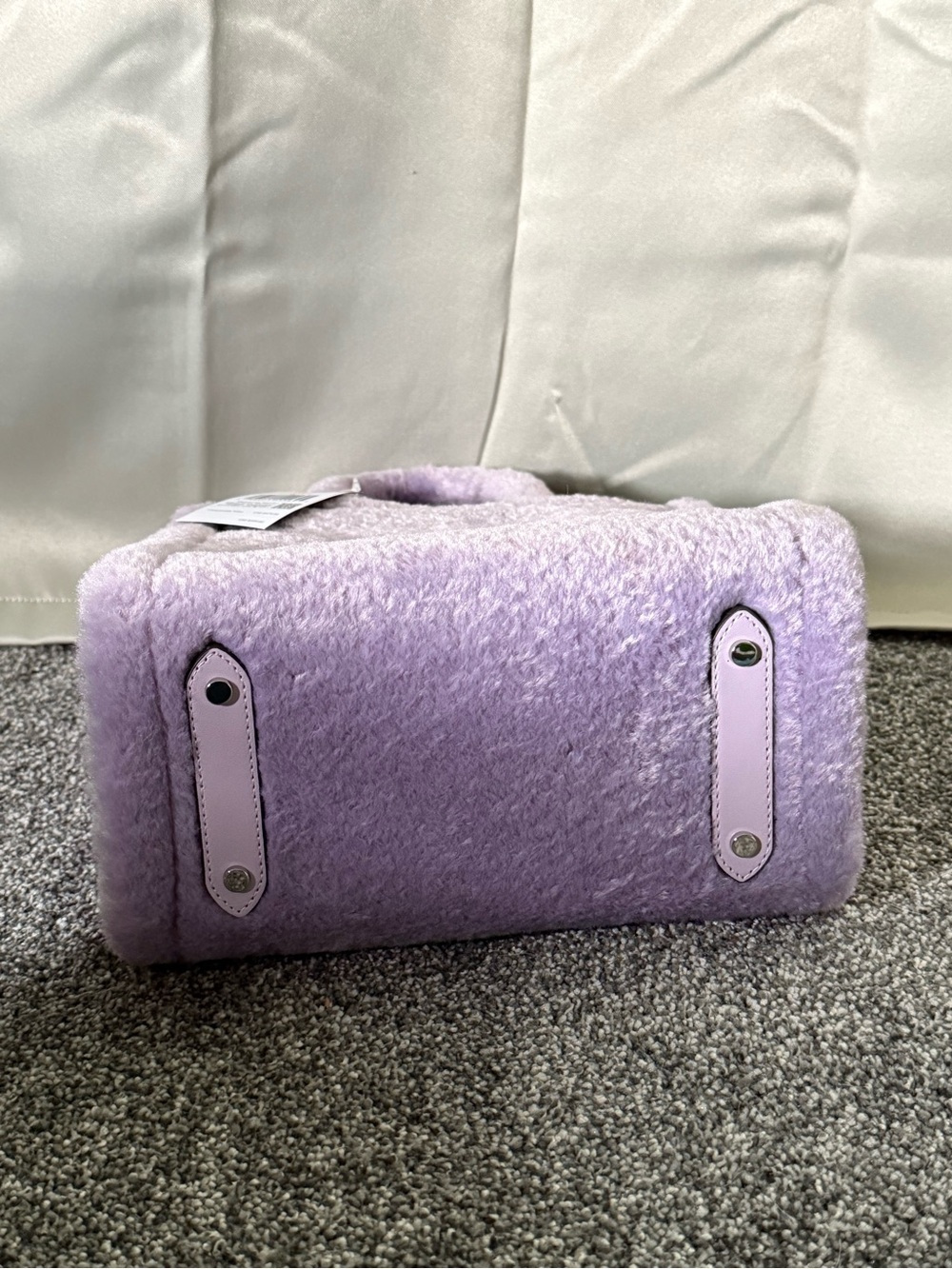 kate spade lavender plush mini tote - Picture 8 of 8